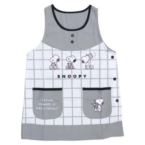 SNOOPY（スヌーピー） エプロン 保育士 割烹着 キッチン 母の日 サイド