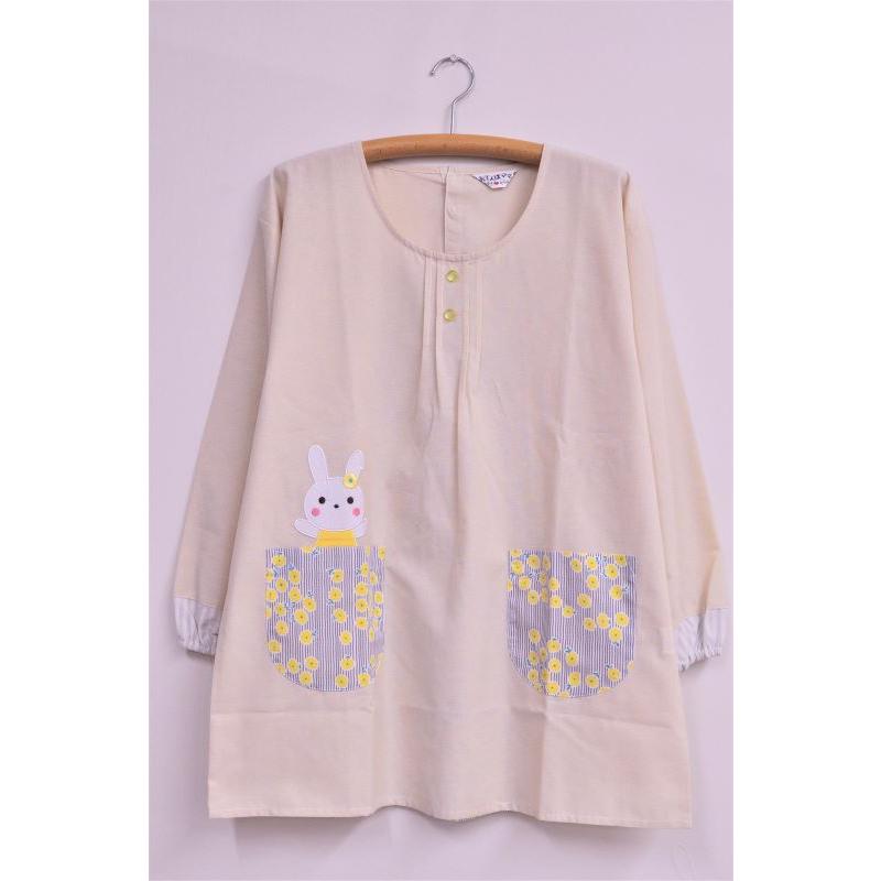 エプロン 保育士 介護士 割烹着 カッポー スモック キッチン おてんば