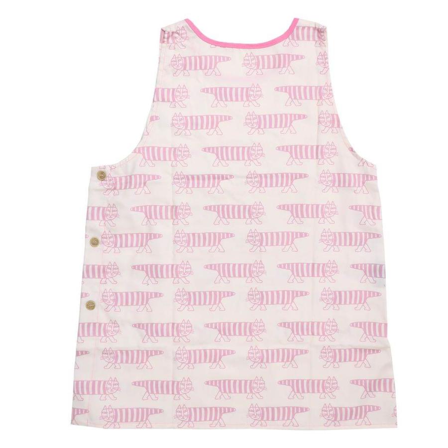 エプロン】リサラーソン 保育士 ラン型 袖無し割烹着 ポイントマイキー