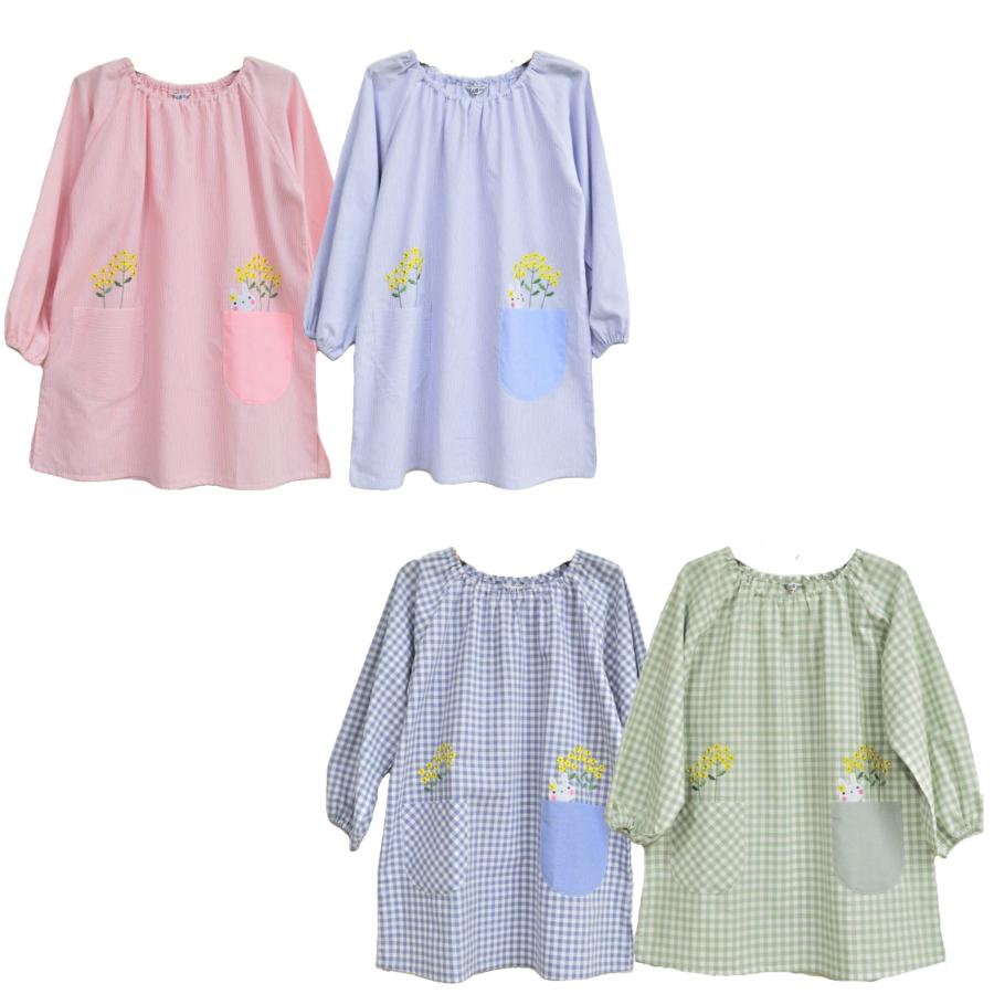 エプロン 保育士 介護士 割烹着 カッポー スモック キッチン おてんば