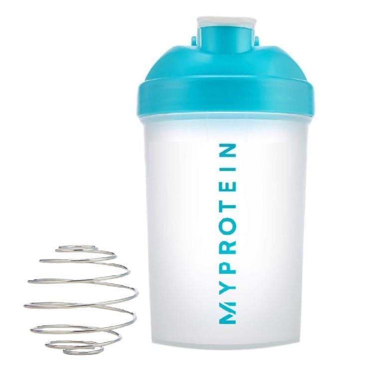 品質満点 マイプロテイン シェイカーボトル 400ml ブルー