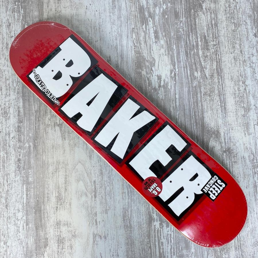 ベーカー デッキ BAKER DECK 7.5 インチ ロゴデッキ レッド RED LOGO TEAM チーム　スケートボード　スケボー　  :01BATE2104:ACT sb store - 通販 - Yahoo!ショッピング