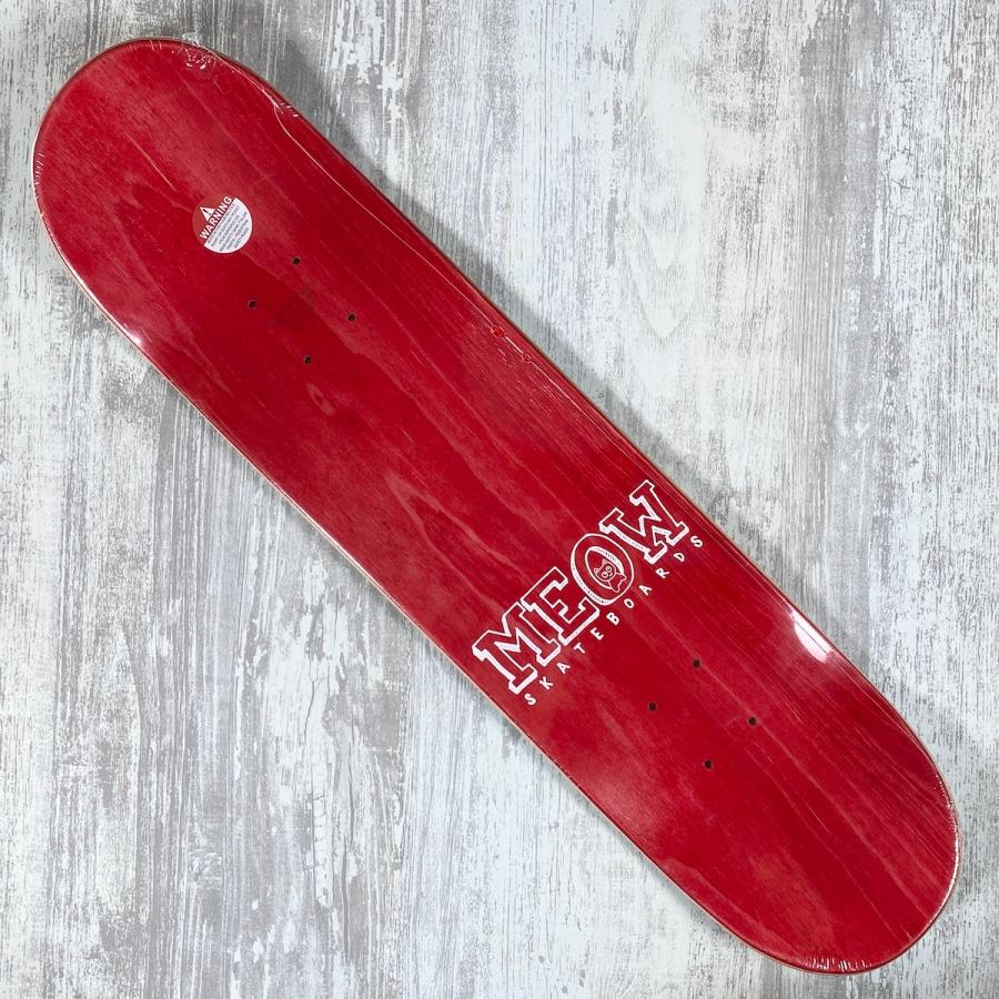 ミャオ デッキ MEOW DECK 7.5 インチ TEAM チーム スケートボード