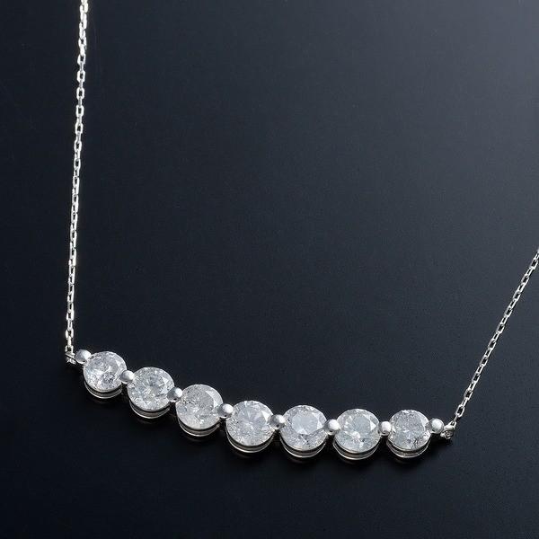 プラチナPt900 1.5ctダイヤモンドティアラペンダント (鑑別書付き)