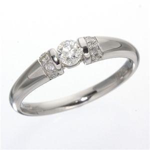 【新品訳あり】 プラチナ0.2ctダイヤリング デザインリング（PT900指輪）185187 7号 【7343840785】(25604円)