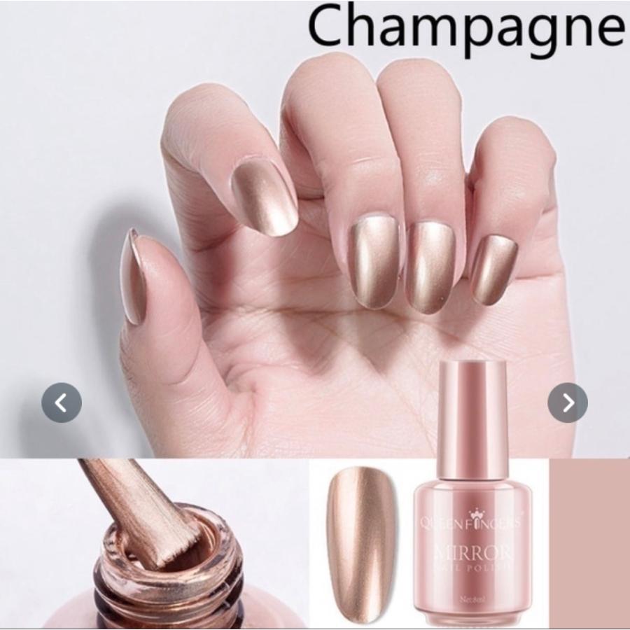 世界の ミラーネイルポリッシュ マニキュア ネイルカラー メタリック 全12collar Aynaelda Com