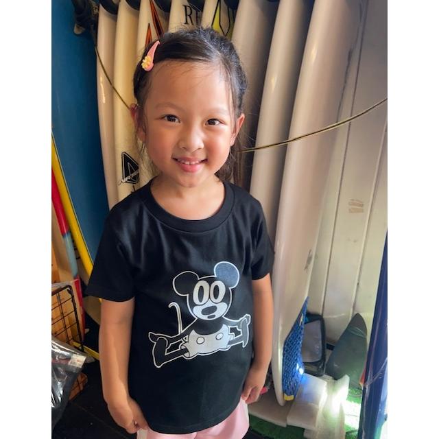 73R（セブンスリーアール） Mickey／PLANE CRAZY／KIDS T-SHIRT