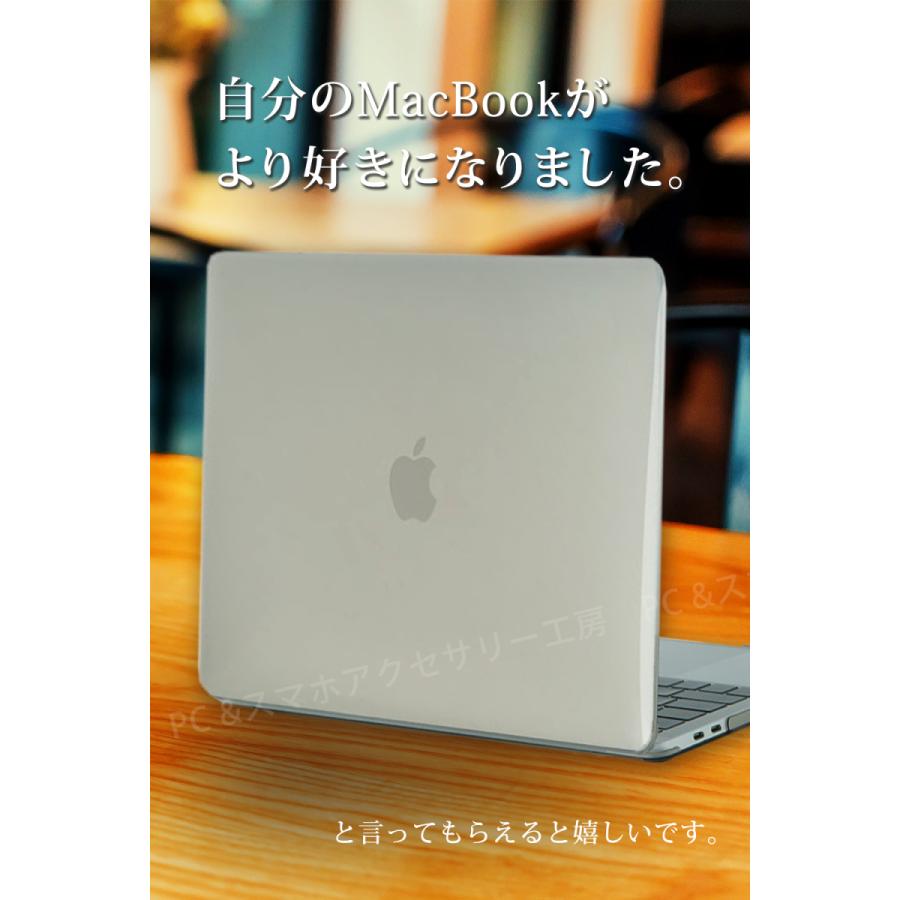 MacBook Air ケース 15インチ M3 M2 MacBookケース パソコンケース 綺麗にマークが見える 透明 ケース キーボードフィルム 付き A2941 A3114 |  | 09