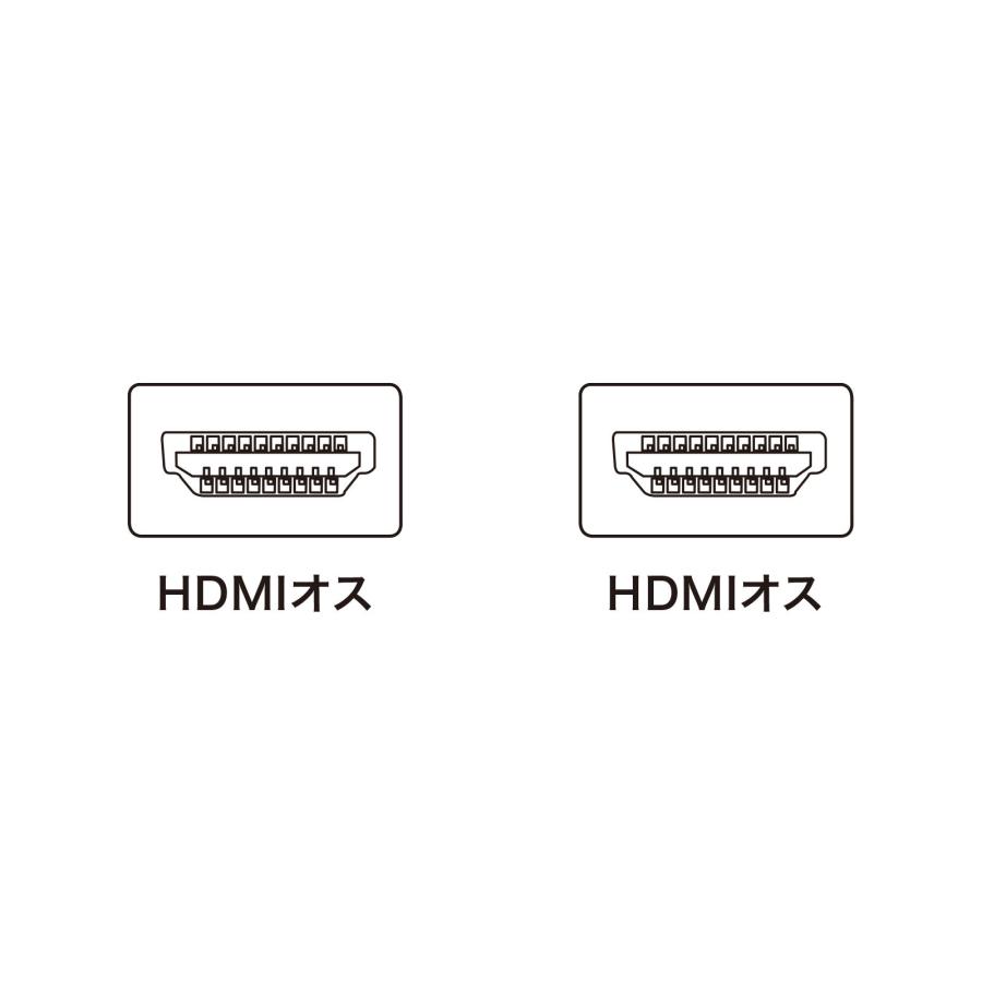 サンワサプライ HDMIケーブル [2.0m/ノンハロゲンタイプ] (KM-HD20-20)｜acthink-shop｜04