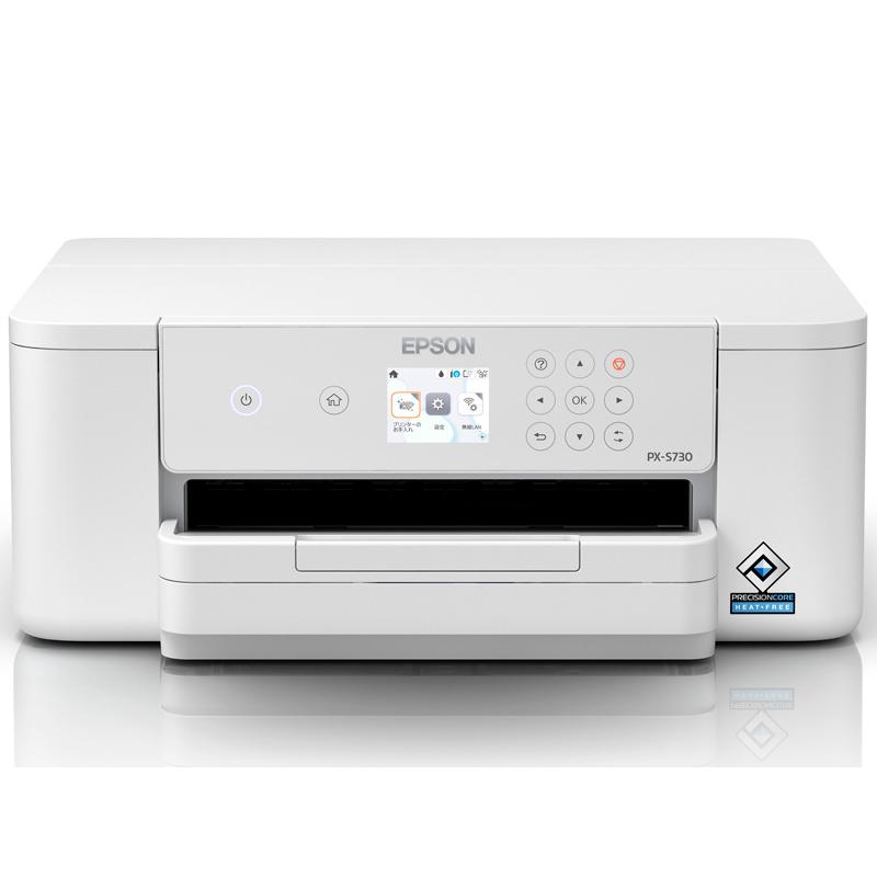 エプソン（EPSON） EPSON A4カラーインクジェットプリンター [4色顔料インク/有線・無線LAN/自動両面/耐久性10万ページ ...