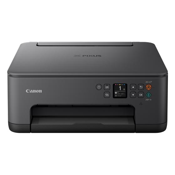 Canon A4カラーインクジェット複合機 PIXUS TS7530 [スキャン/コピー/5色/Wi-Fi/USB/自動両面/1.44型液晶] 《ブラック》 (5071C001)｜acthink-shop