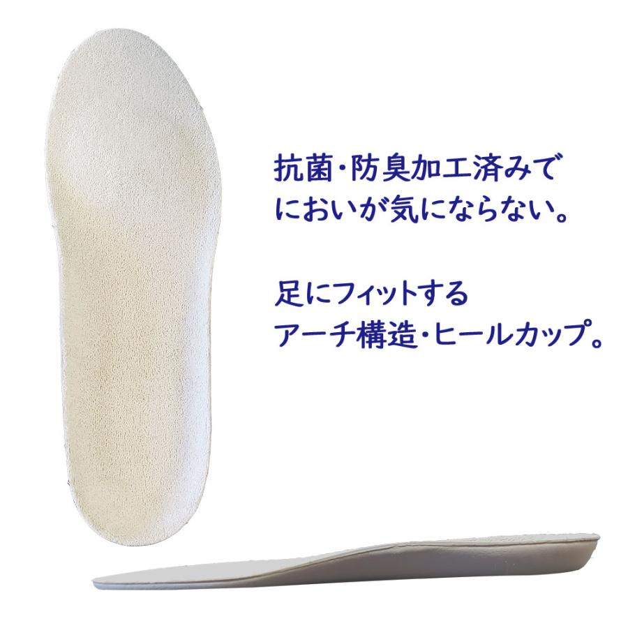 木原産業 インソール 中敷き 靴 衝撃吸収 スポーツ 偏平足 かかと