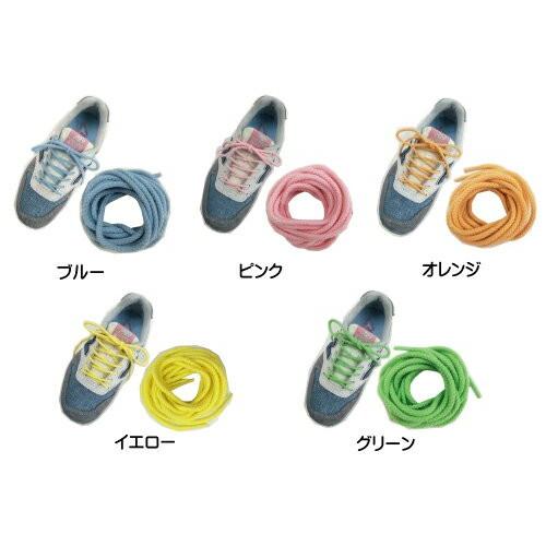 靴紐 パステル丸紐 1cm かわいい パステルカラー おしゃれ スニーカー シューレース 10 足と靴の救急箱 通販 Yahoo ショッピング