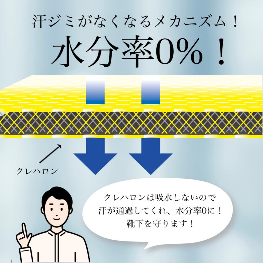 中敷き 消臭 蒸れない 薄い 足の臭い対策 革靴 立ち仕事  ビジネスマン 2足パック ビジネスマンインソール｜actika｜10