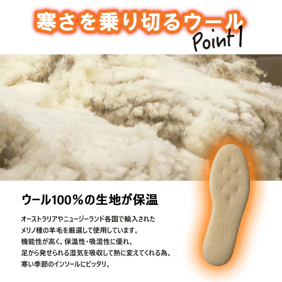 木原産業 インソール 中敷き 暖かい 防寒 蒸れ 足ムレ 冷え 対策 衝撃
