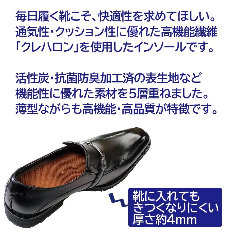 インソール 中敷き 消臭 蒸れ 足ムレ 臭い対策 薄い 足の臭い対策 足の臭いとる方法 革靴 抗菌 アクティカ インソール | 木原産業 | 01