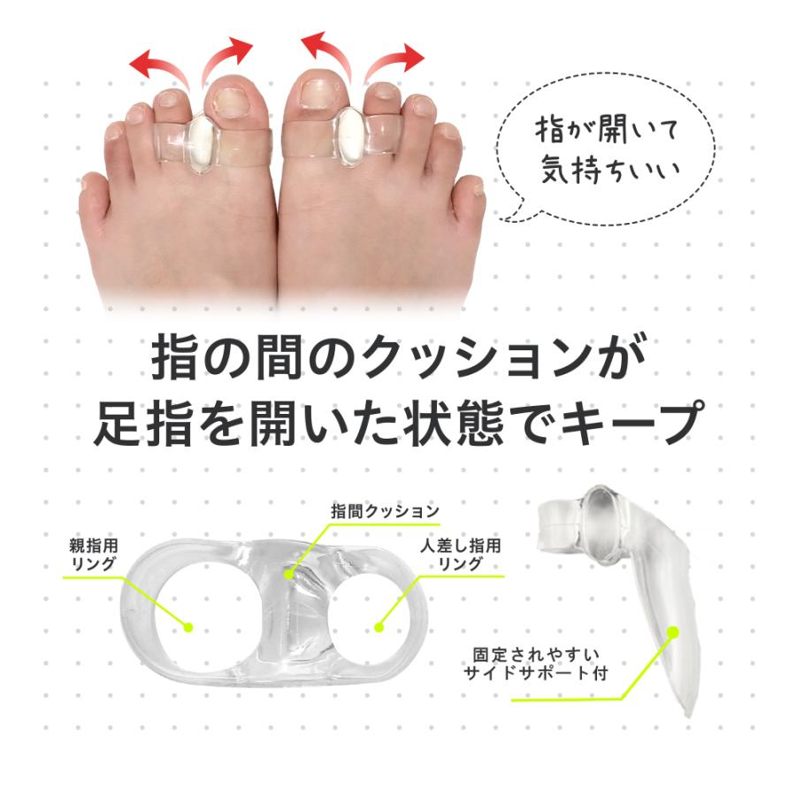 外反母趾 サポーター 日本製 親指 痛い 169外反母趾楽歩サイドサポート付 2個セット 両足 ポイント利用 | 木原産業 | 03