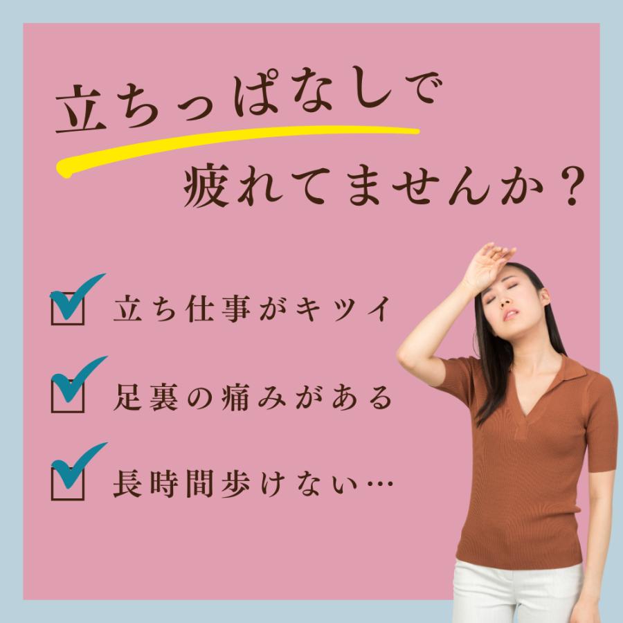 インソール 中敷き 2足 セット 衝撃吸収 土踏まず かかと アーチサポート アクティカ 低反発アーチ 楽歩 女性用 男性用 228 229　 | 木原産業 | 02