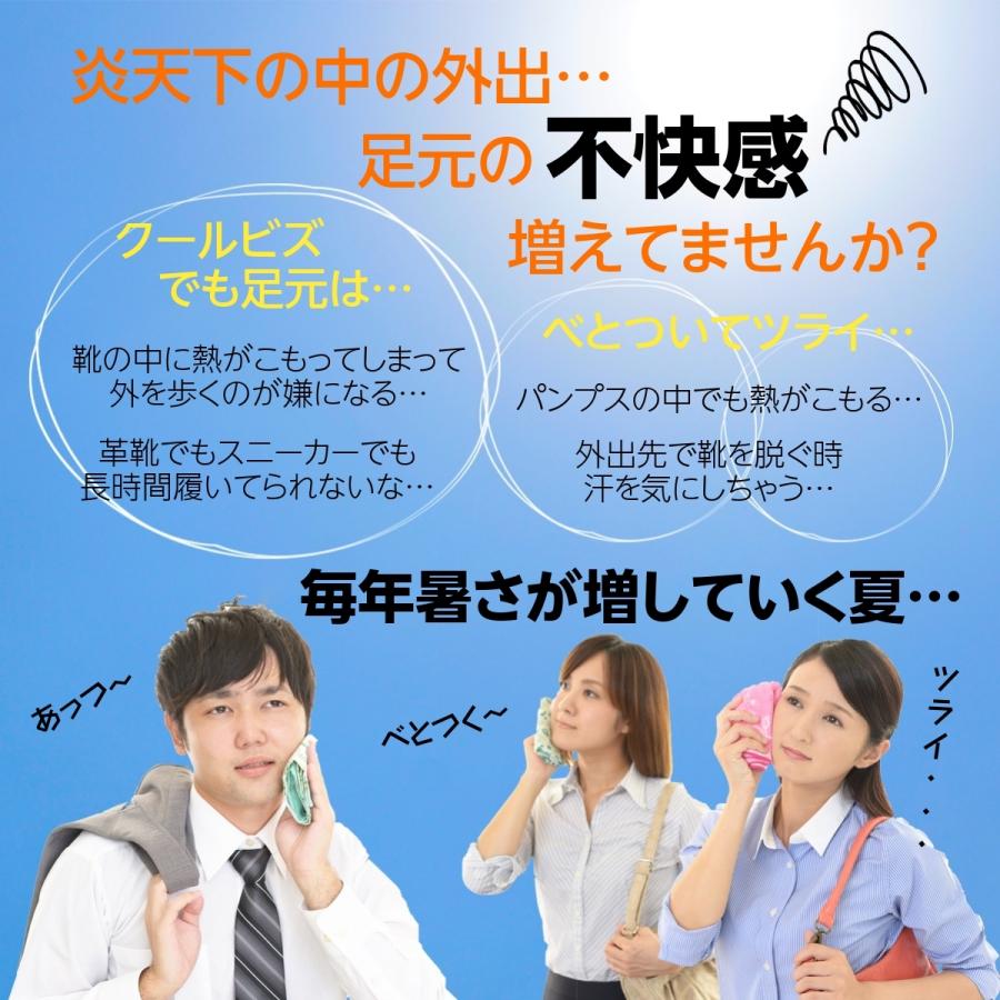 インソール 3足 セット 中敷き 接触冷感 蒸れ 足ムレ 対策 薄い 臭い対策 冷却 グッズ スニーカー クールドライ 女性用 | 木原産業 | 01