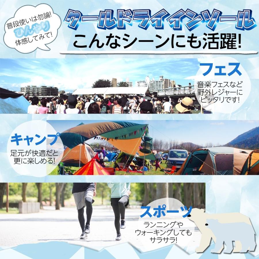 インソール 3足 セット 中敷き 接触冷感 蒸れ 足ムレ 対策 薄い 臭い対策 冷却 グッズ スニーカー クールドライ 女性用 | 木原産業 | 07