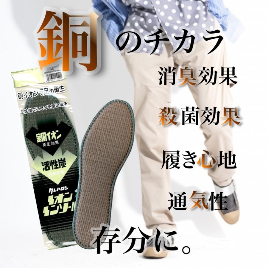 インソール 3足 セット 中敷き 足ムレ 蒸れ 対策 消臭 薄い 殺菌 足の臭い対策 足の匂いをとる方法 銅 イオン | イオン | 01