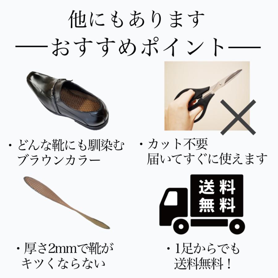 インソール 3足 セット 中敷き 足ムレ 蒸れ 対策 消臭 薄い 殺菌 足の臭い対策 足の匂いをとる方法 銅 イオン | イオン | 11
