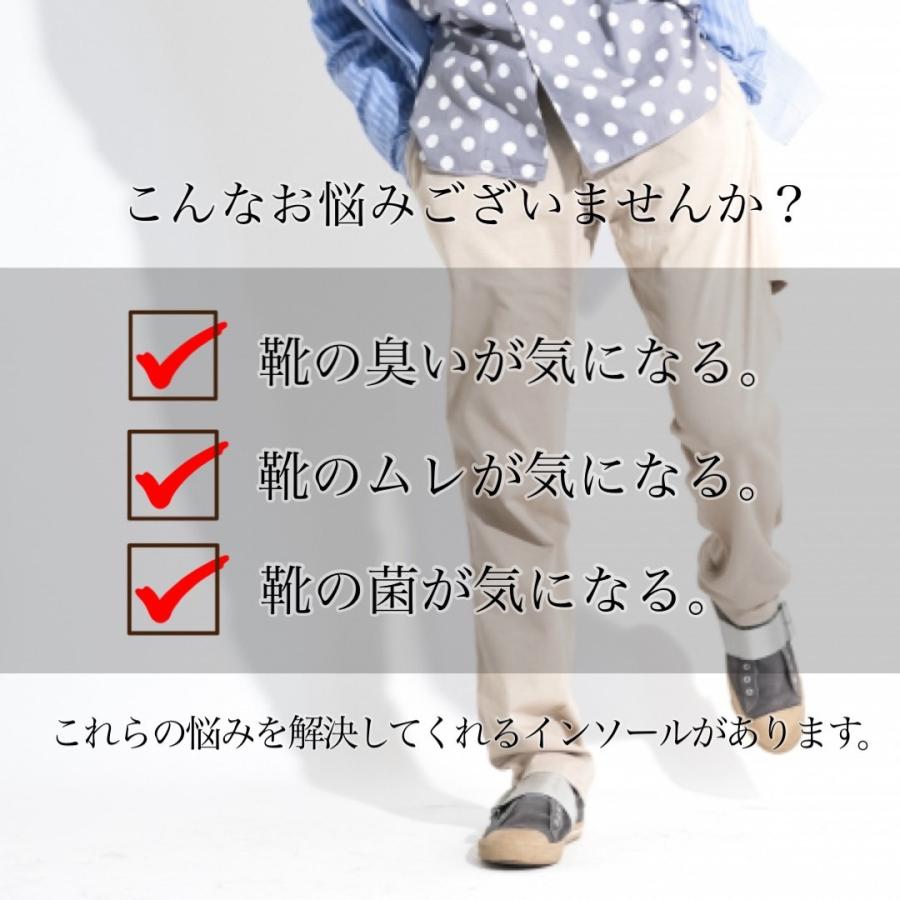 インソール 3足 セット 中敷き 足ムレ 蒸れ 対策 消臭 薄い 殺菌 足の臭い対策 足の匂いをとる方法 銅 イオン | イオン | 03