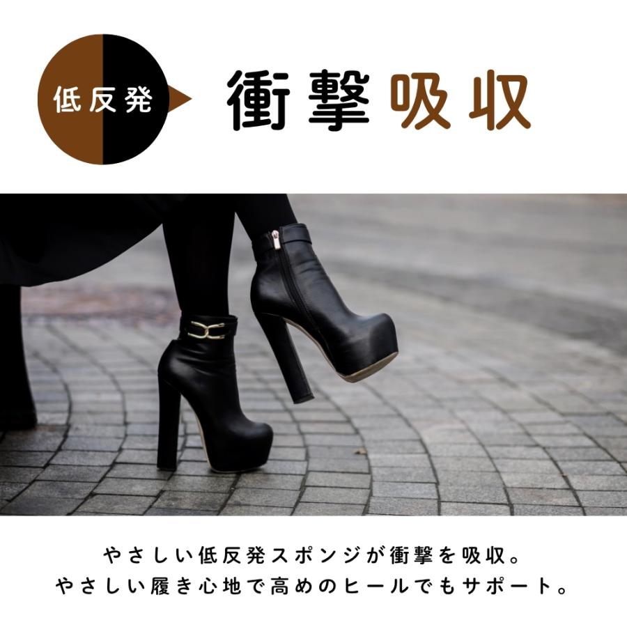 インソール 中敷き 暖かい 防寒 寒さ対策 足 冷え対策 グッズ 冷え性 低反発 ボア インソール ショートボア フルソール ブラック おまけ付き | 木原産業 | 07