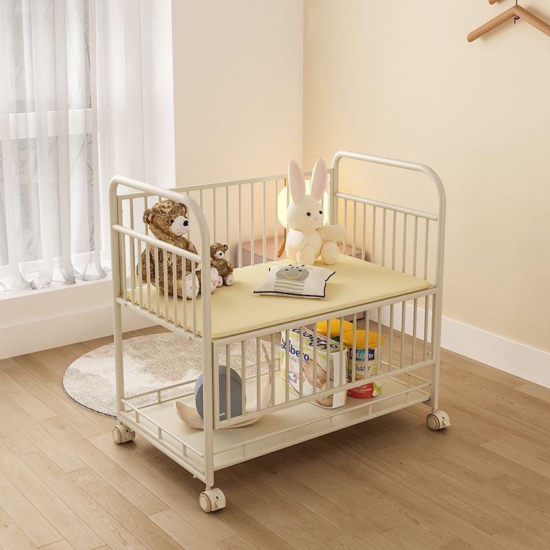 2024新モデル]]鉄製ベビーベッド 無ホルムアルデヒド ベビー