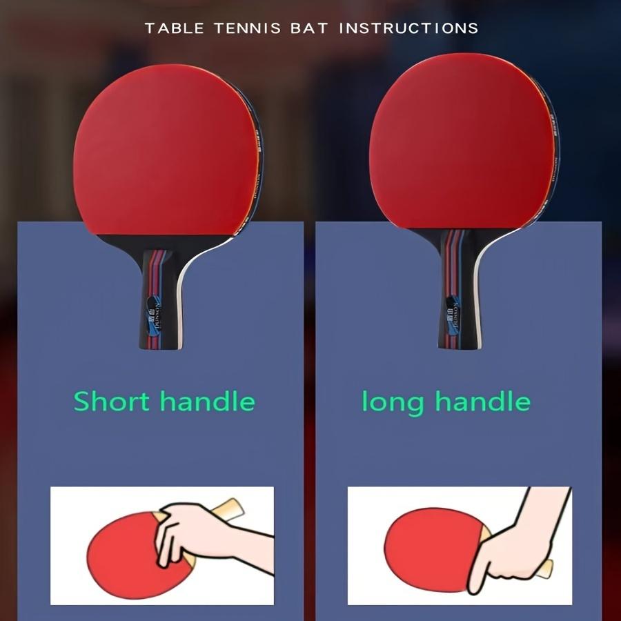 初心者向け卓球ラケット2本 トレーニング用ストレートおよび水平ピンポンラケット p21026718b956アクションストア 通販