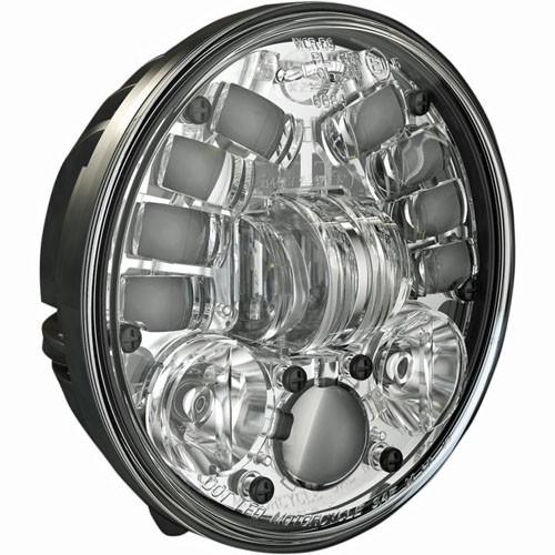 クローム Adaptive Tools Action バイク Ledヘッドライトキット Adaptive Speaker ジェイダブルスピーカー 5 3 4インチ Toolsのj W J W