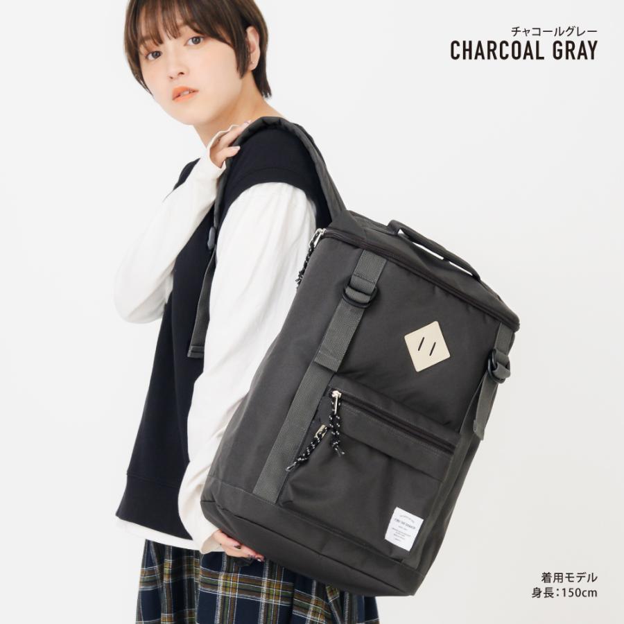 通学リュック リュック ボックス型 18L 通勤 通学 旅行 大人 学生 : Action! - 通販