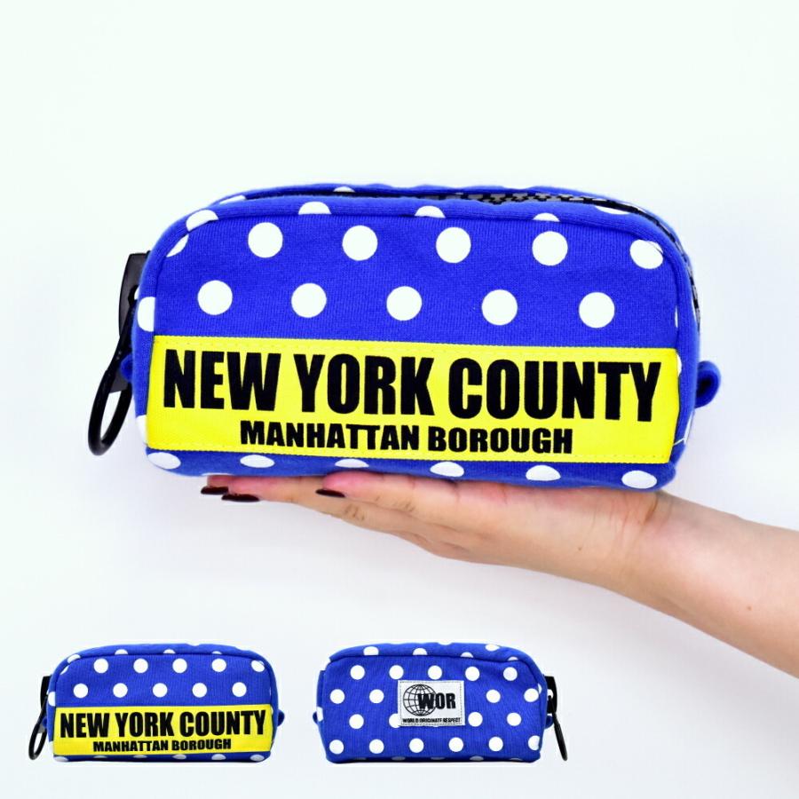 ランナー ペンケース 筆箱 子供 こども 女の子 キッズ 水玉 ドット