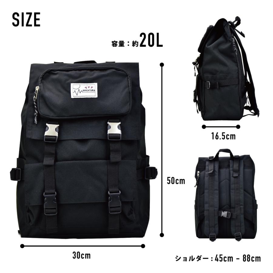 リュック 大容量 20L レディース メンズ 通勤 通学 : Action! - 通販