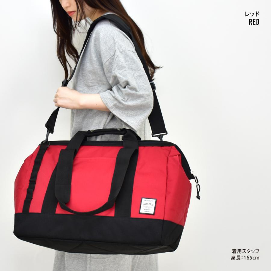 ボストンバッグ elly エリー ボストンバッグ 大容量 40L トートバッグ ショルダー