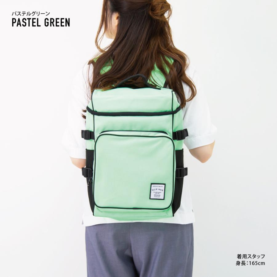 リュック 小さめ a4 11L 撥水 リュックサック ボックス型 レディース メンズ 女子 男子 通勤 通学 旅行 大人高校生 学生 子供 おしゃれ ブランド ELLIE | ELLIE | 22