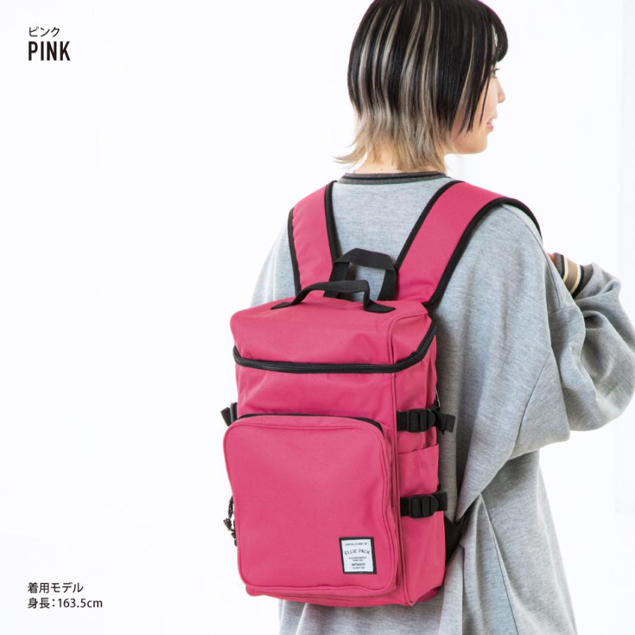 リュック 小さめ a4 11L 撥水 リュックサック ボックス型 レディース メンズ 女子 男子 通勤 通学 旅行 大人高校生 学生 子供 おしゃれ ブランド ELLIE | ELLIE | 20