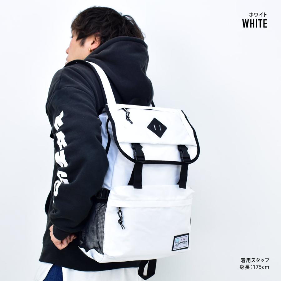 リュック 大容量 a4 16L 撥水 リュックサック フラップ レディース