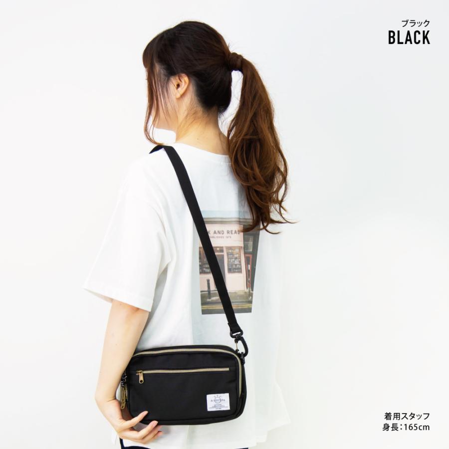 ショルダーバッグ ミニバッグ 2ルーム ポーチ 小さめ スクエア