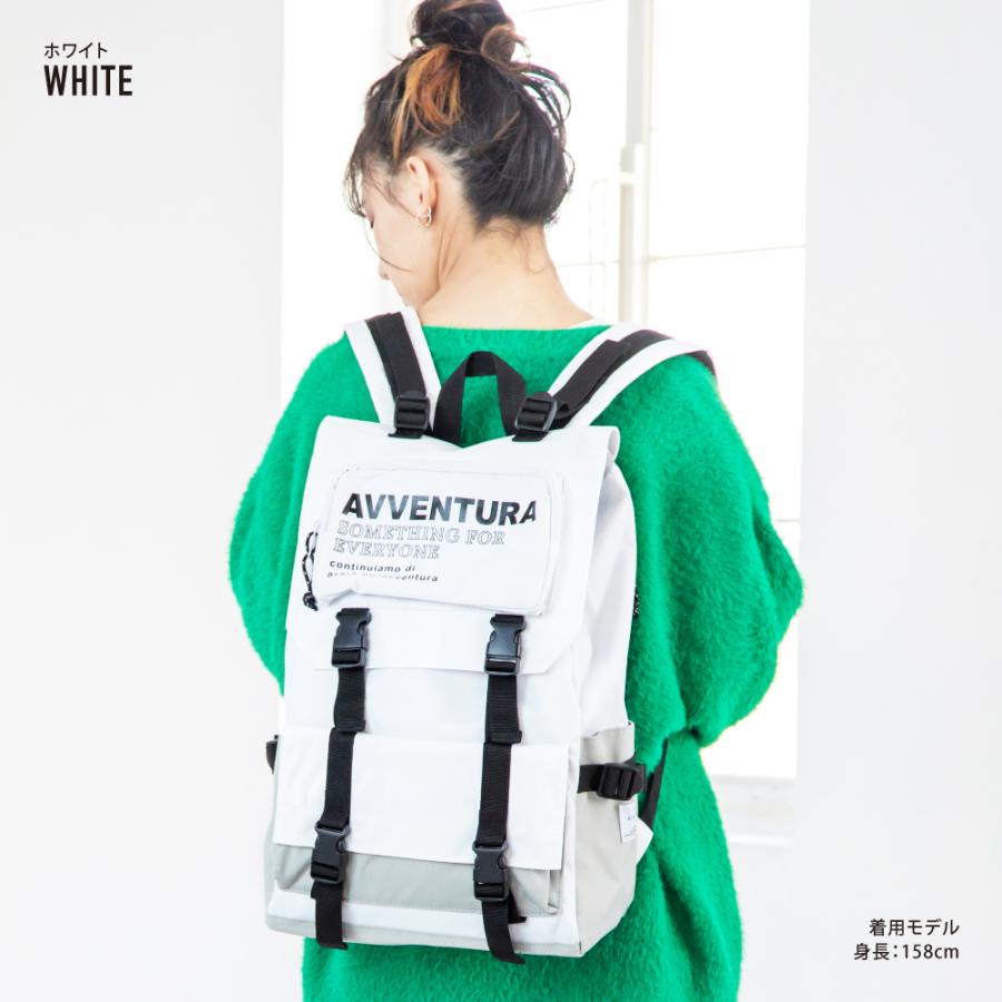 高級品 リュック フラップリュック レディース 女子 通学 メンズ カジュアル ス 大容量 l 背面サイド フロントポケット アヴェンチュラ Developit It