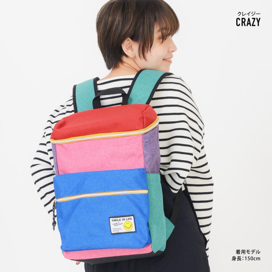 スマイル リュック レディース メンズ 高校生 大容量 a4 シンプル 通学 進学 新生活 旅行 大人 女子 中学生 リュックサック おしゃれ 10代 20代 30代 40代 |  | 16