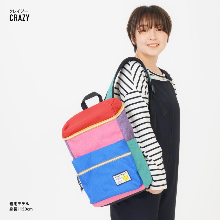 スマイル リュック レディース メンズ 高校生 大容量 a4 シンプル 通学 進学 新生活 旅行 大人 女子 中学生 リュックサック おしゃれ 10代 20代 30代 40代 |  | 17