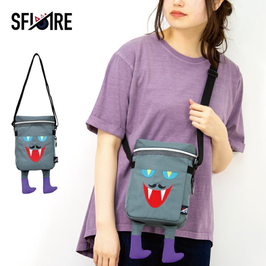 スフィダーレ ショルダーバッグ ボックスショルダー レディース 女子 小さめ 個性 キャラクター ナイロン スマホ Iphone収納 カジュアル ストリート Action 通販 Yahoo ショッピング