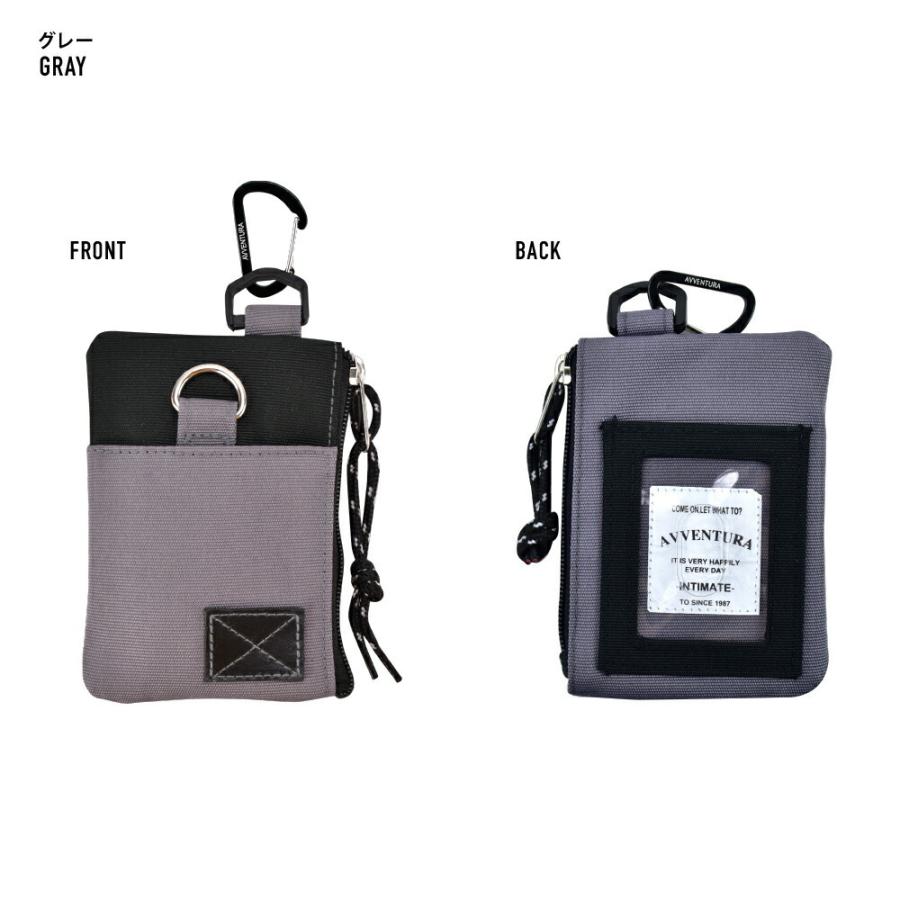 パスケース 定期入れ カラビナ カードケース 小物入れ ポーチ