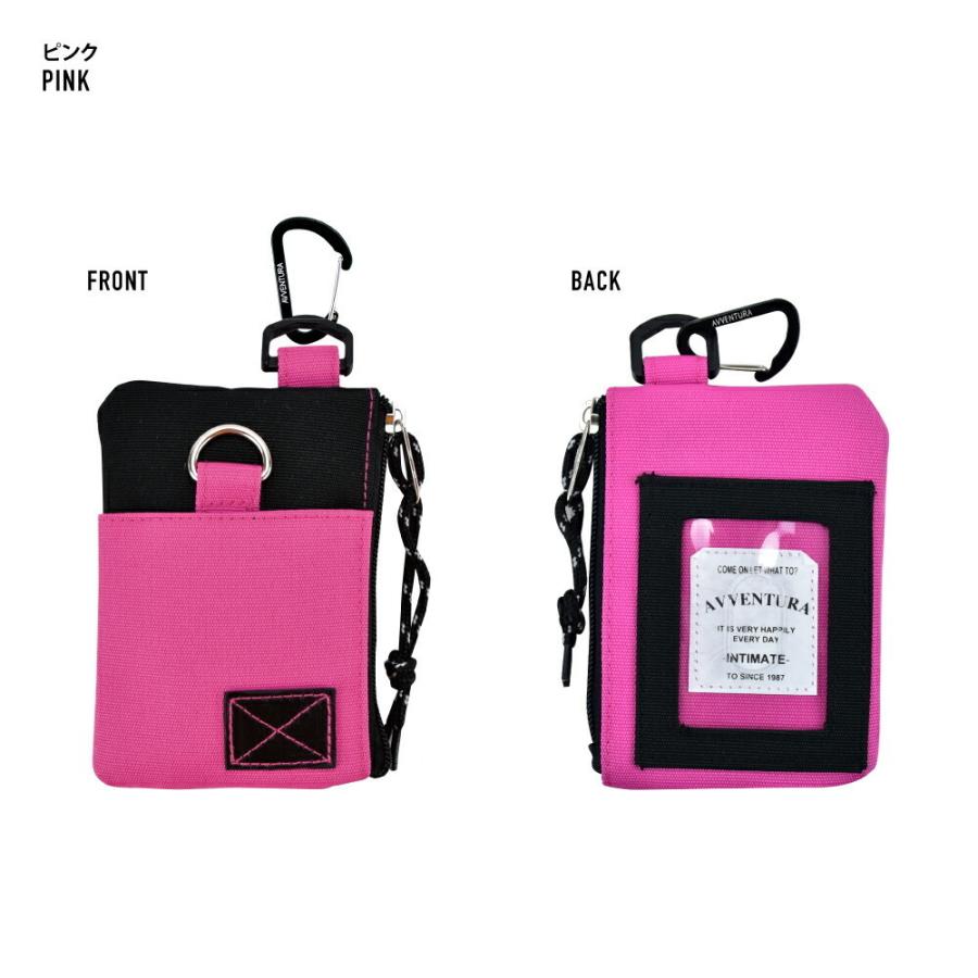 パスケース 定期入れ カラビナ カードケース 小物入れ ポーチ