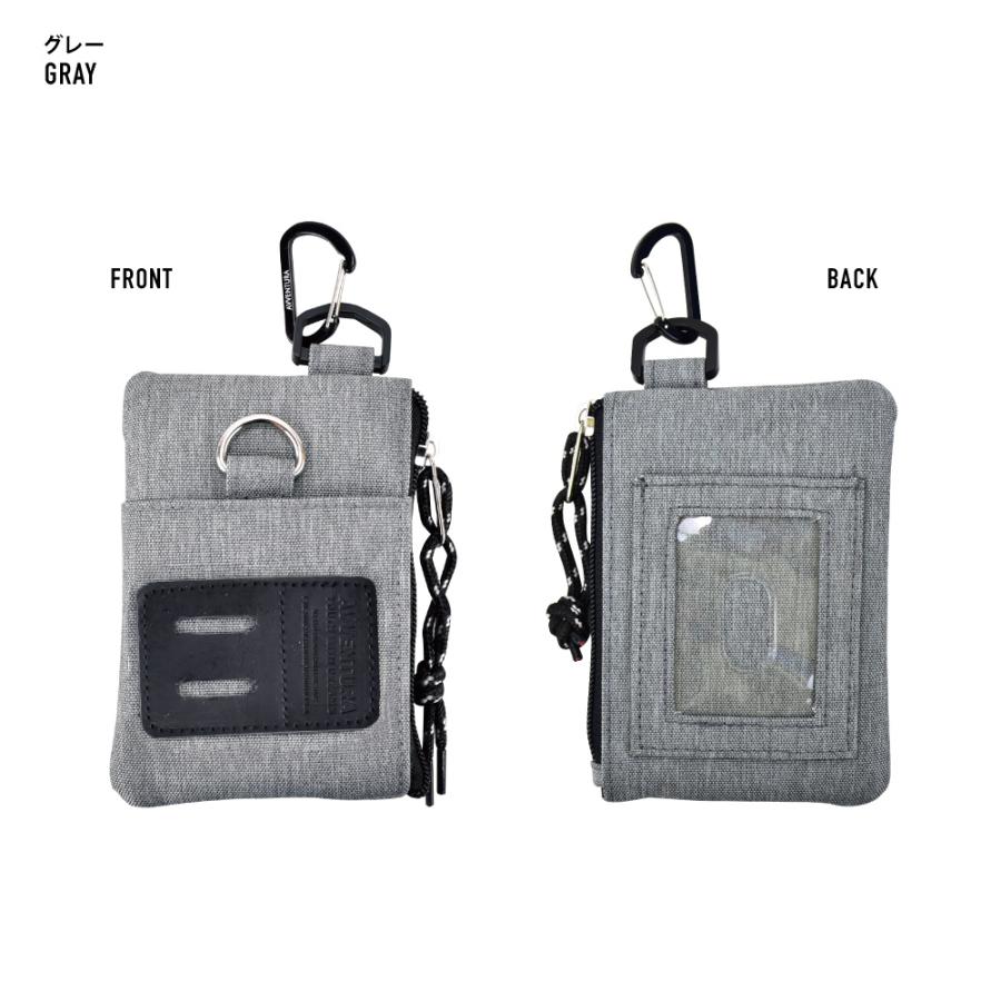 パスケース 定期入れ カラビナ カードケース 小物入れ ポーチ