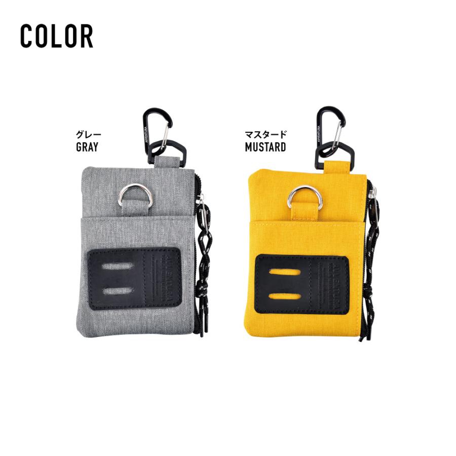 パスケース 定期入れ カラビナ カードケース 小物入れ ポーチ