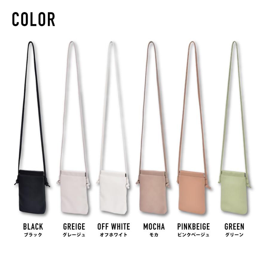 メール便送料無料 スマホショルダー 合皮 ミニバッグ 小さめ レディース メンズ 通勤 通学 旅行 お出かけ 大人 学生 かわいい おしゃれ ブランド ミニョン | ブランド登録なし | 23