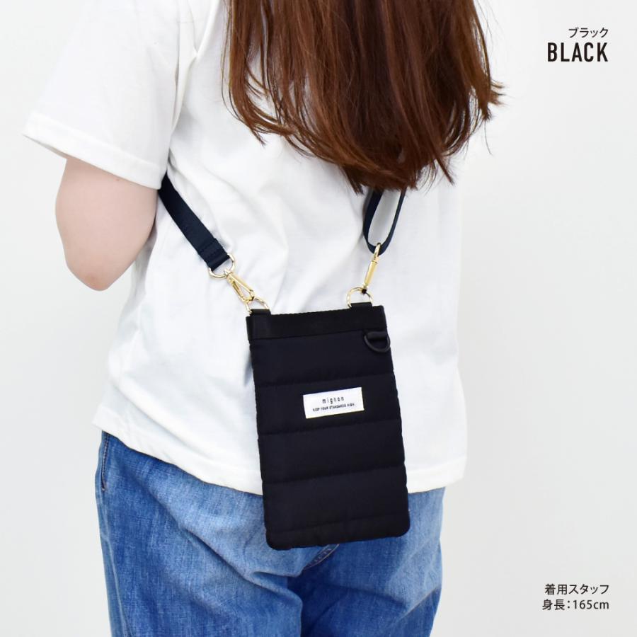 スマホショルダー キルティング 軽量 2way ショルダーポーチ 小さめ