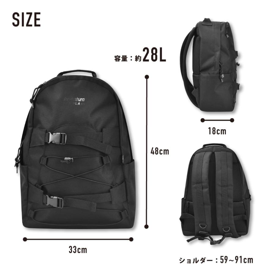 【新着商品】[アヴェンチュラ] リュック デイパック 大きめ 軽量 リュックサッ リュック 大容量 a4 28L 撥水 リュックサック デイパック レディース